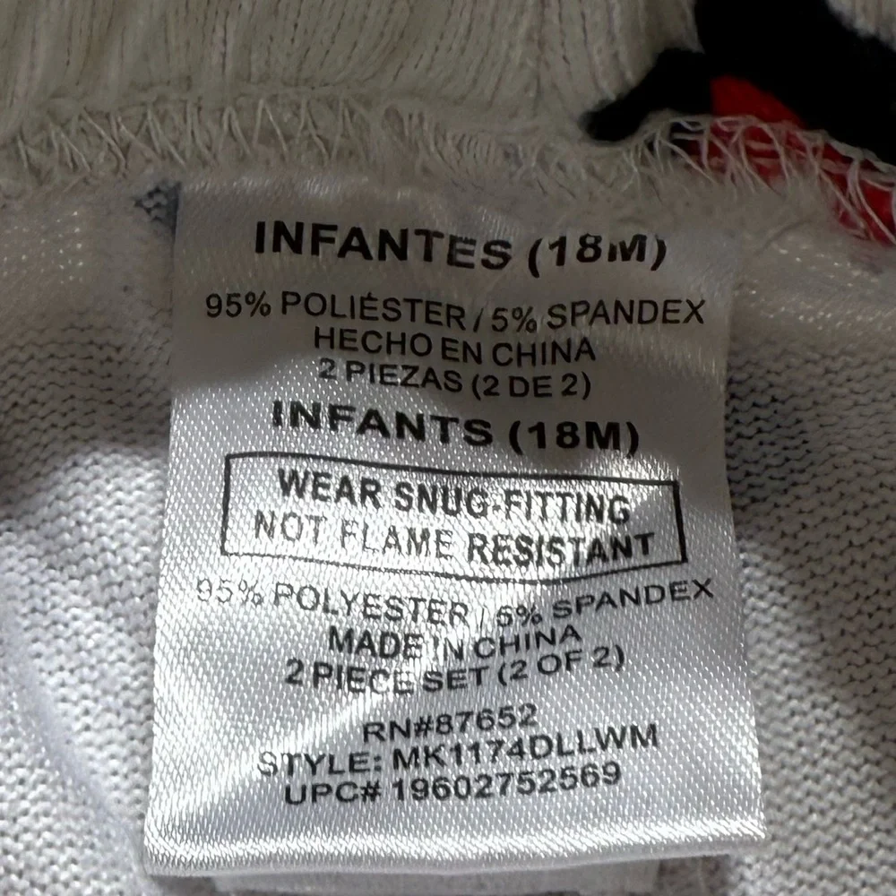 Disney | Toddler Mickey Mouse Pajamas Set | 18M